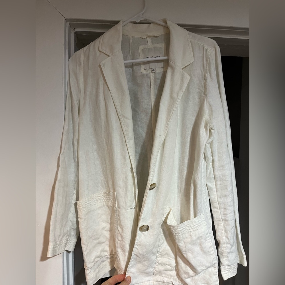 Madewell Linen Dorset Blazer